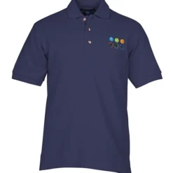 Easy Care Pique Knit Pocket Polo - Men's