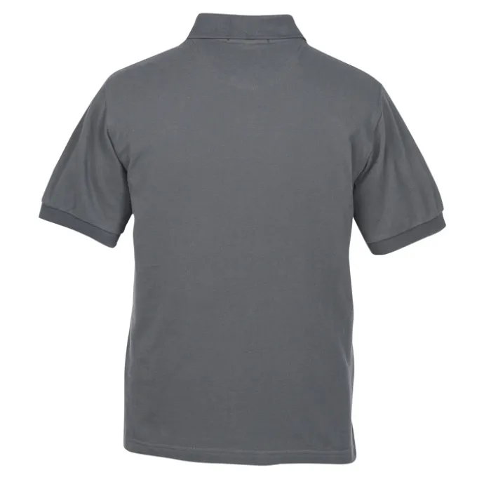 Easy Care Pique Knit Polo - Men's