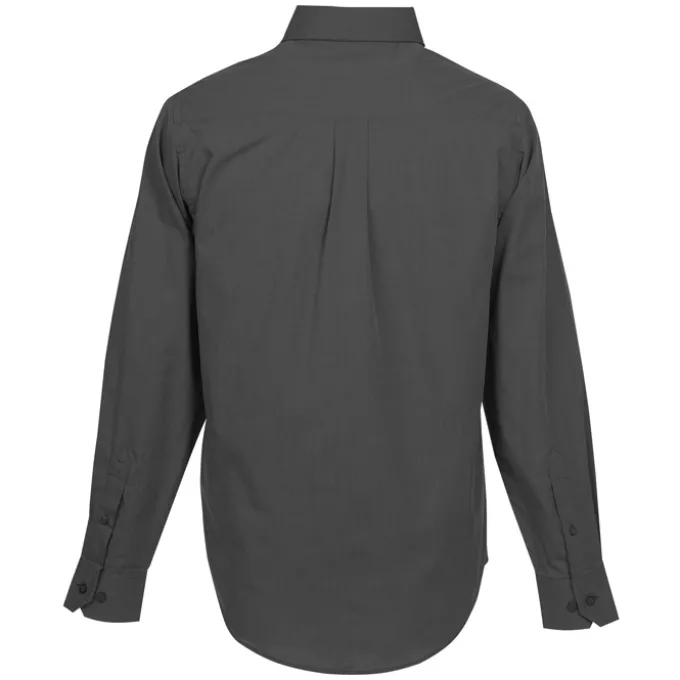 Easy Care Poplin Crosshatch Shirt - Men's