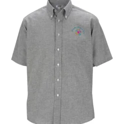 Easy Care Short Sleeve Oxford Shirt - Men's - 24 hr