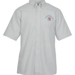 Easy Care Short Sleeve Oxford Shirt - Men's - 24 hr