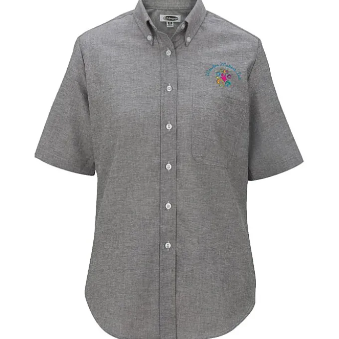 Easy Care Short Sleeve Oxford Shirt - Ladies'