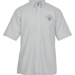 Easy Care Short Sleeve Oxford Shirt - Men's