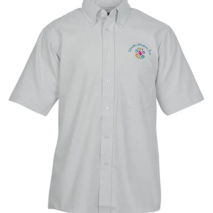 Easy Care Short Sleeve Oxford Shirt - Men's