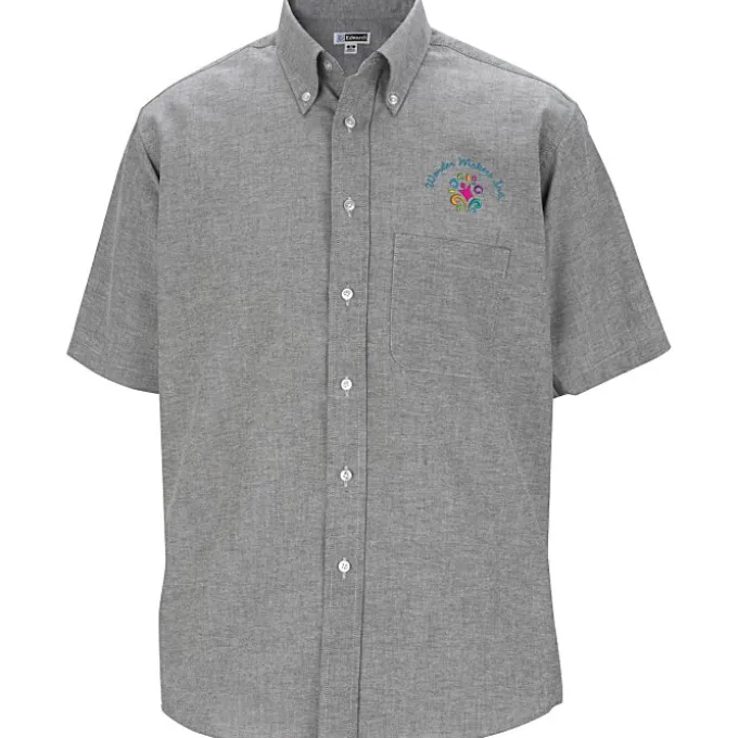 Easy Care Short Sleeve Oxford Shirt - Men's