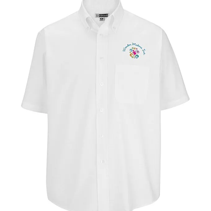 Easy Care Short Sleeve Oxford Shirt - Men's
