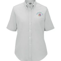 Easy Care Short Sleeve Oxford Shirt - Ladies' - 24 hr