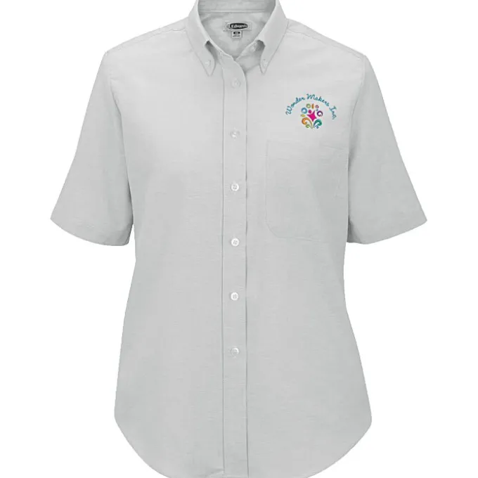 Easy Care Short Sleeve Oxford Shirt - Ladies' - 24 hr