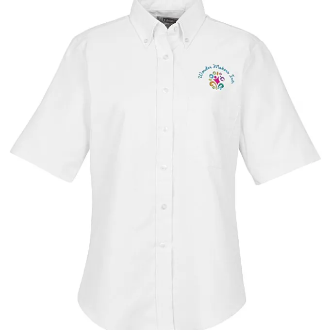Easy Care Short Sleeve Oxford Shirt - Ladies' - 24 hr