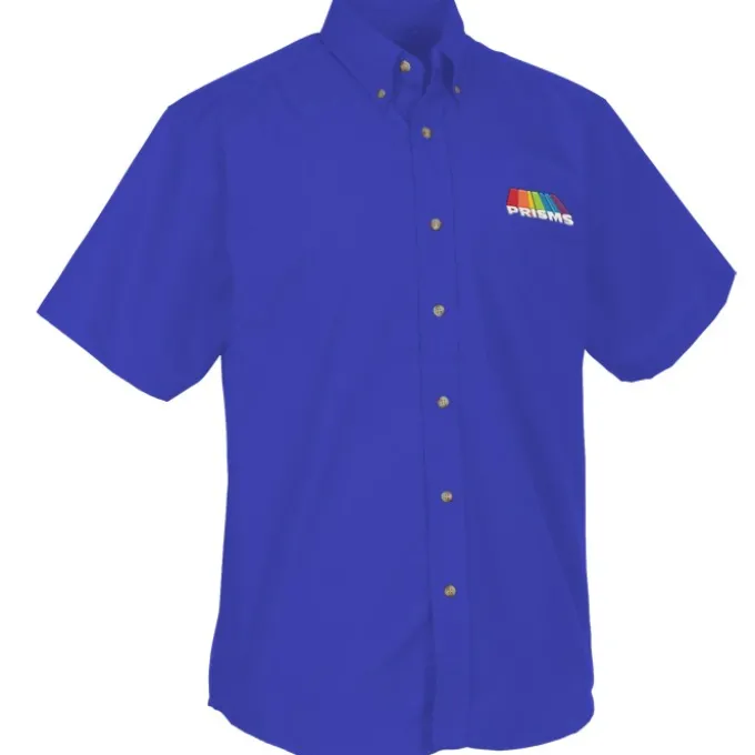 Easy Care Short Sleeve Poplin Shirt - Men's