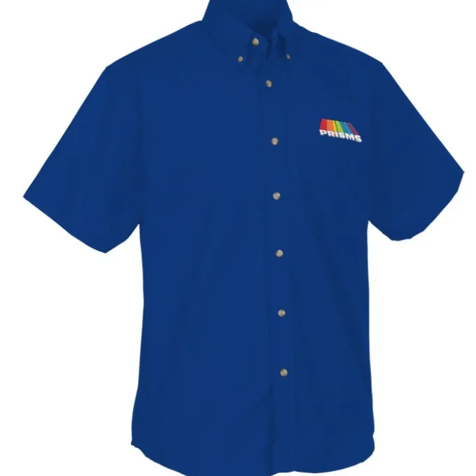 Easy Care Short Sleeve Poplin Shirt - Men's