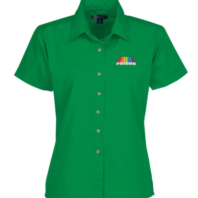 Easy Care Short Sleeve Poplin Shirt - Ladies'