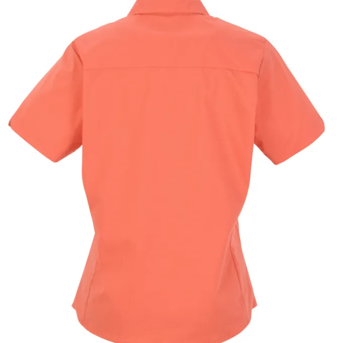 Easy Care Short Sleeve Stretch Poplin Blouse - Ladies'