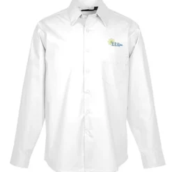 Easy Care Stretch Poplin Shirt - Men's
