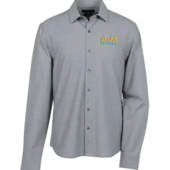 Easy Care Stretch Woven Shirt - Men's
