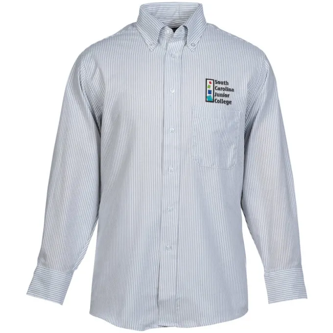 Easy Care Stripe Oxford Shirt - Men's