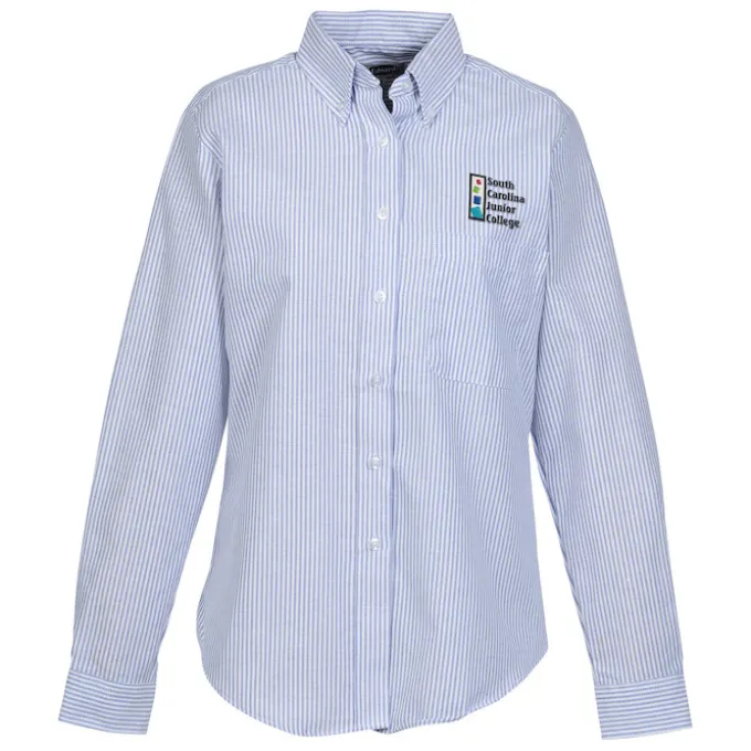 Easy Care Stripe Oxford Shirt - Ladies'