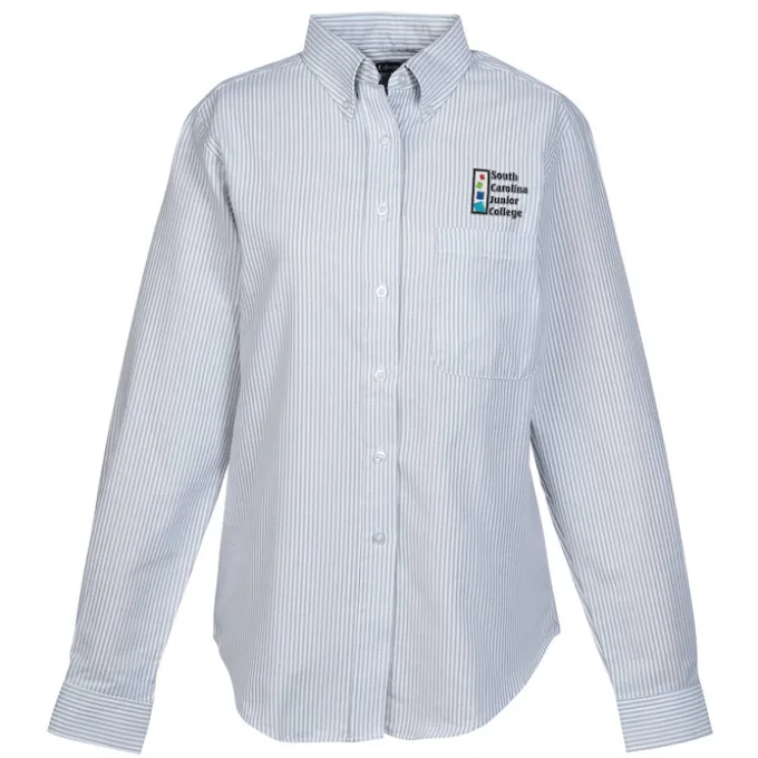 Easy Care Stripe Oxford Shirt - Ladies'