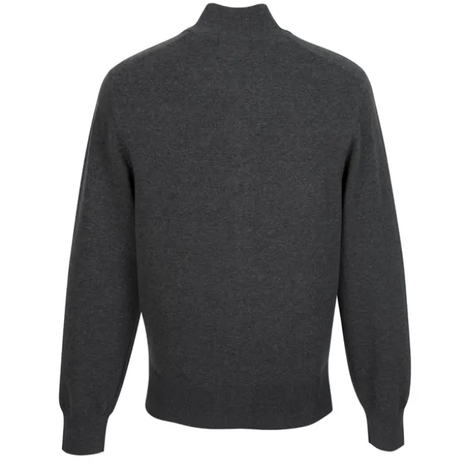 Easy Care Tri-Blend Full-Zip Sweater