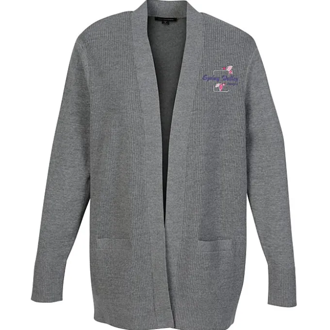 Easy Care Tri-Blend Open Front Cardigan Sweater - Ladies'