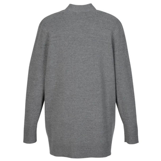 Easy Care Tri-Blend Open Front Cardigan Sweater - Ladies'