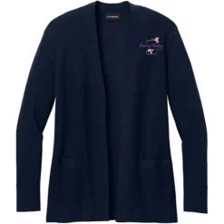 Easy Care Tri-Blend Open Front Cardigan Sweater - Ladies'