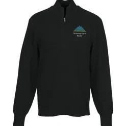 Easy Care Tri-Blend 1/4-Zip Sweater