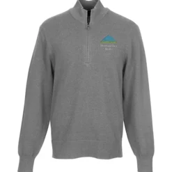 Easy Care Tri-Blend 1/4-Zip Sweater