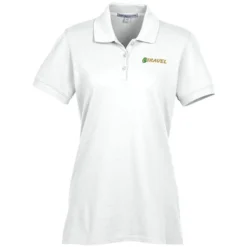 Easy Care Wrinkle Resist Cotton Pique Polo - Ladies' - 24 hr