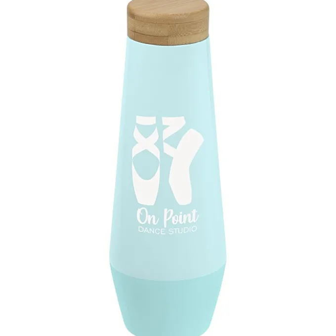 Echo Vacuum Bottle with Bamboo Lid - 17 oz.