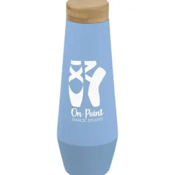 Echo Vacuum Bottle with Bamboo Lid - 17 oz.