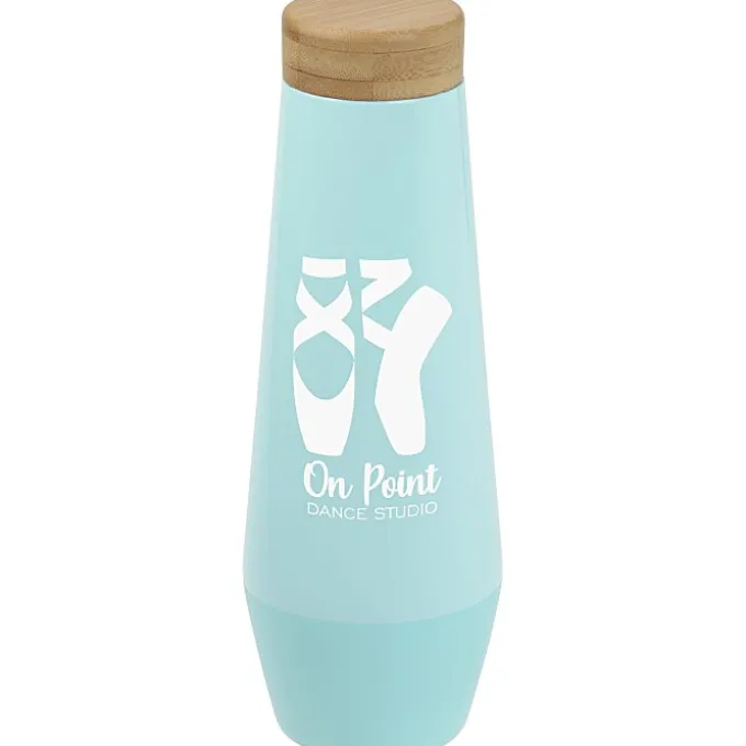 Echo Vacuum Bottle with Bamboo Lid - 17 oz.