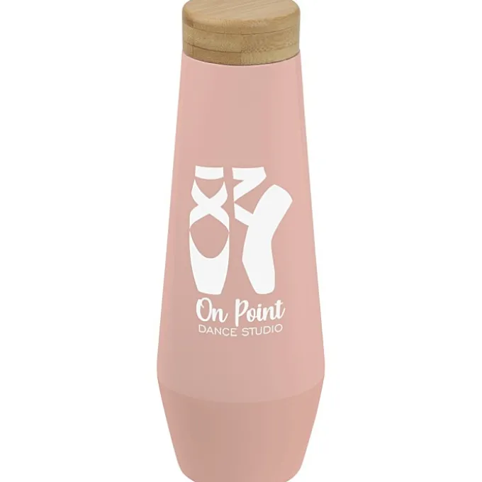 Echo Vacuum Bottle with Bamboo Lid - 17 oz.