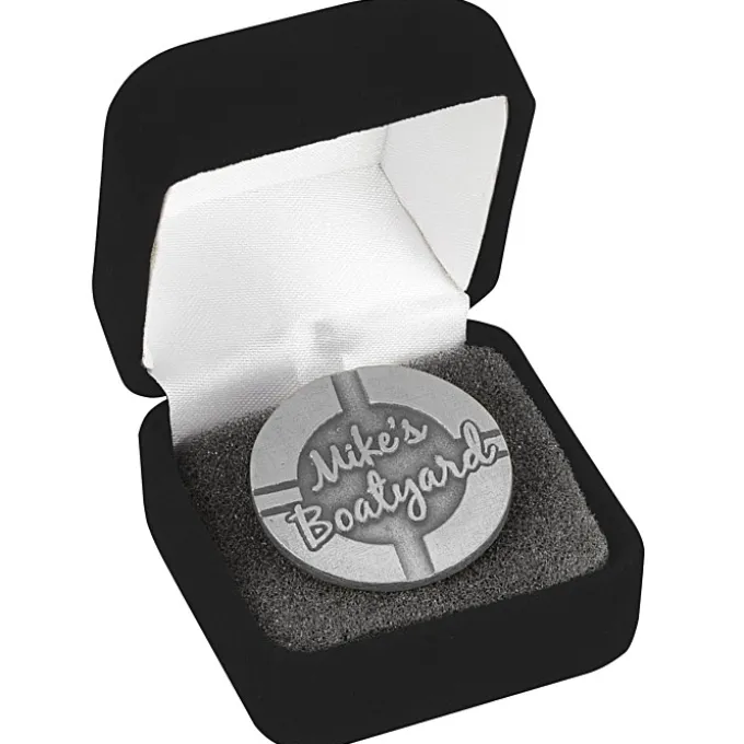 Econo Lapel Pin - Round - Gift Box