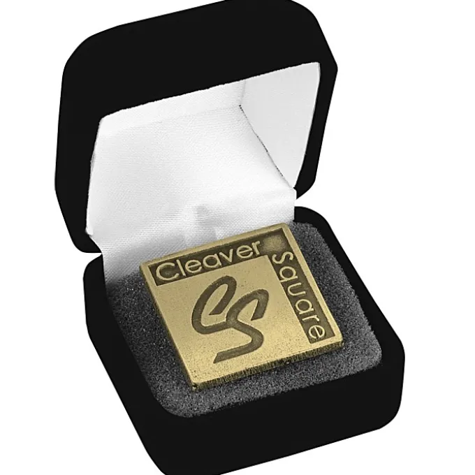 Econo Lapel Pin - Square - Gift Box