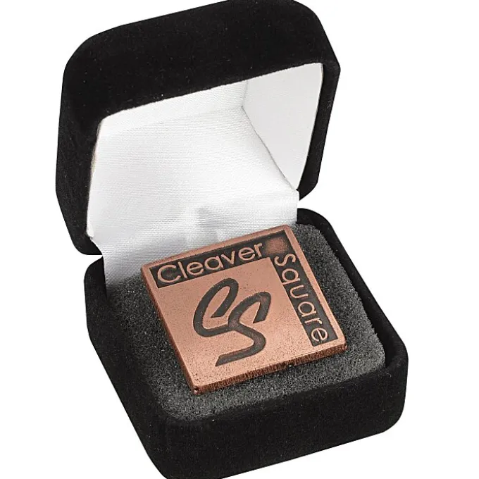 Econo Lapel Pin - Square - Gift Box