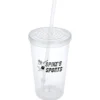 Economy Tumbler with Straw - 20 oz.