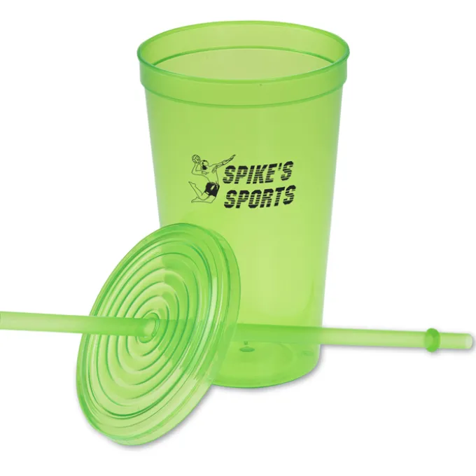 Economy Tumbler with Straw - 20 oz.
