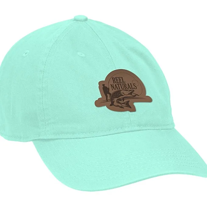 Econscious Organic Cotton Twill Baseball Cap - Laser Engraved Patch