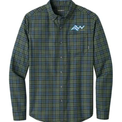 Eddie Bauer Favorite Flannel Plaid Shirt