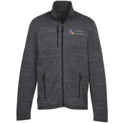 Eddie Bauer Heathered Sweater Fleece Jacket - Men's