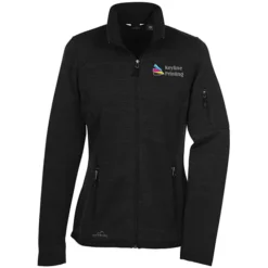 Eddie Bauer Heathered Sweater Fleece Jacket - Ladies' - 24 hr