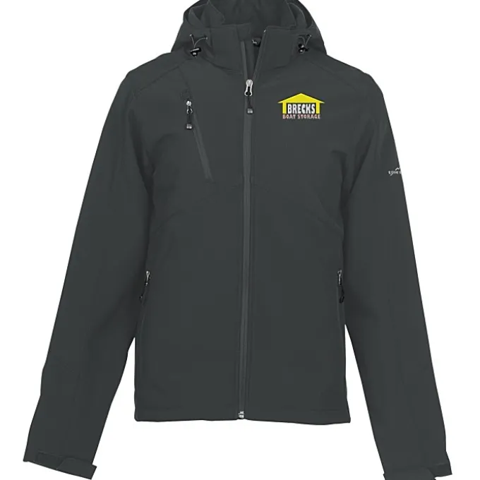 Eddie Bauer Hooded Soft Shell Coat - Men's