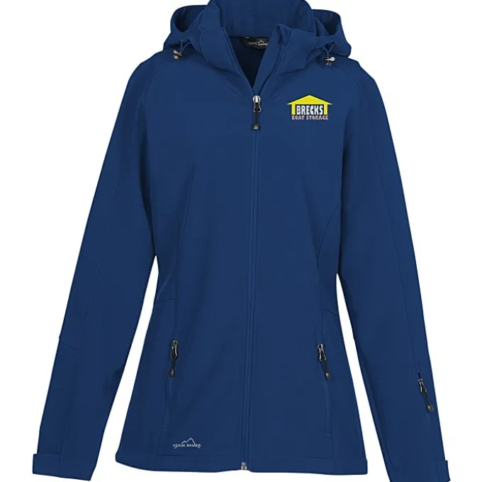 Eddie Bauer Hooded Soft Shell Coat - Ladies'