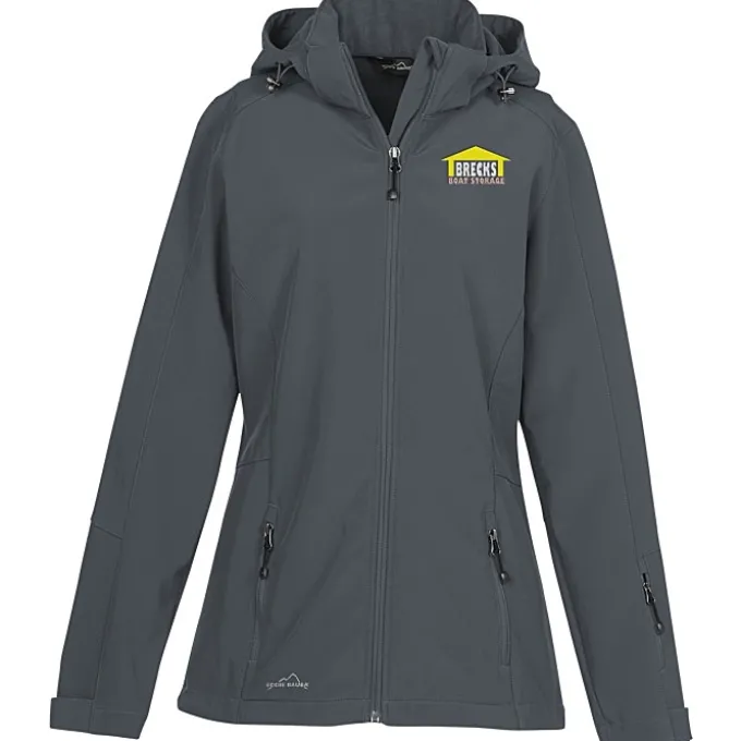 Eddie Bauer Hooded Soft Shell Coat - Ladies'