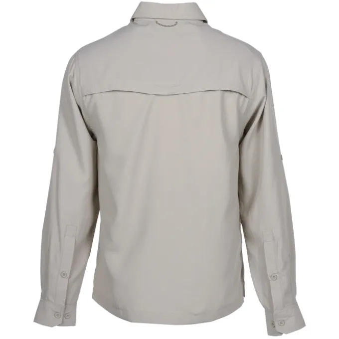 Eddie Bauer LS Moisture Wicking Fishing Shirt