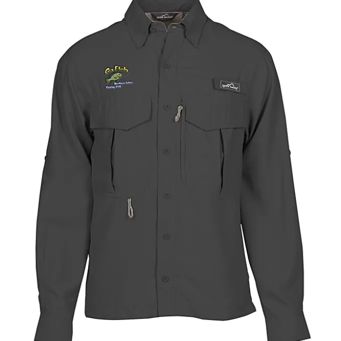 Eddie Bauer LS Moisture Wicking Fishing Shirt