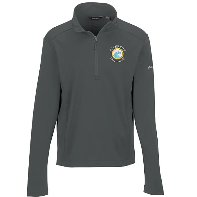 Eddie Bauer Smooth Mid Layer Fleece 1/2-Zip Jacket - Men's