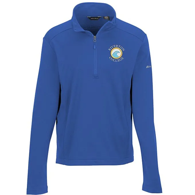 Eddie Bauer Smooth Mid Layer Fleece 1/2-Zip Jacket - Men's