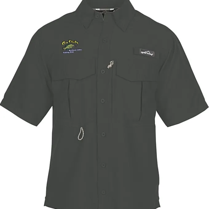 Eddie Bauer SS Moisture Wicking Fishing Shirt